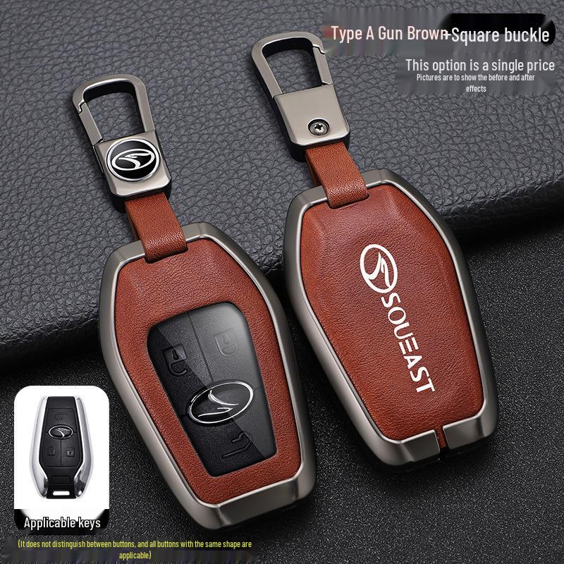 Southeast DX7 Key Case for DX3/DX5/A5 with Metal Shell and Buckle Design for Men