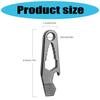 Keychain Clip Bottle Opener Hanging Buckle Keyring Holder Keychain Buckle Waist Suspending Buckle Key Chain Key Buckle