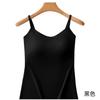 Canottino Scollo a V Senza Cuciture con Reggiseno Integrato