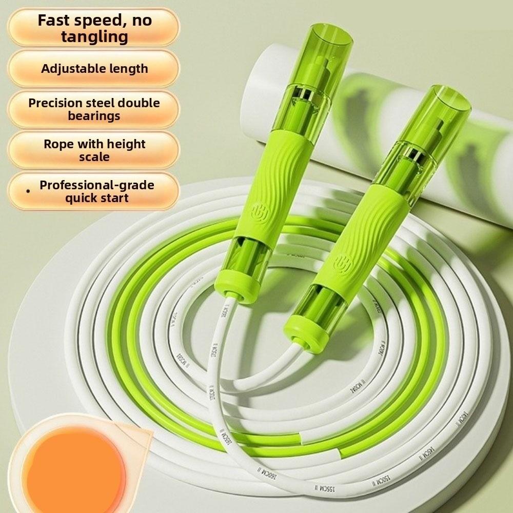 Anti-Skid Jump Rope Double Bearing Sports Rope Useful Speed Skipping Rope  Professional Use