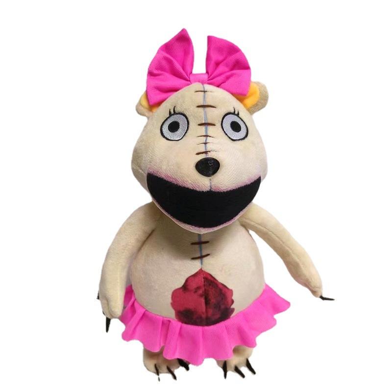 Jeu Dark Deception Peluche Jouet Horreur Hangry le Cochon Lapin Chanceux Penny Poulet Ducky Terrifiant Peluche Animale en Peluche Poupée Douce Cadeau