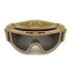 Impact-Resistant Tactical Combat Goggles - Windproof & Sandproof Shooting Glasses for Outdoor Use