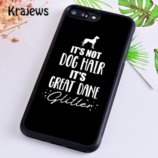 

Krajews Great Dane Heartbeat Cool Funny Dog Lover Phone Case For iPhone 17 Air 16 15 14 plus 11 12 13 pro max Fundas iPhone 13