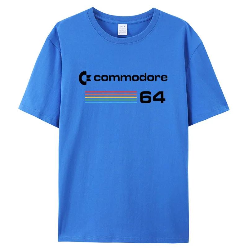 Commodore 64 Summer Fashion High Quality 100 Cotton Breathable and Comfortable TShirt Mens Tops Casual Fashion Street Wear
