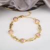 New Design Rosette Chain Virgin Mary Bracelet Fashion Woman Adjustable Bracelet Delicate Birthday Party Jewelry Gift Wholesale