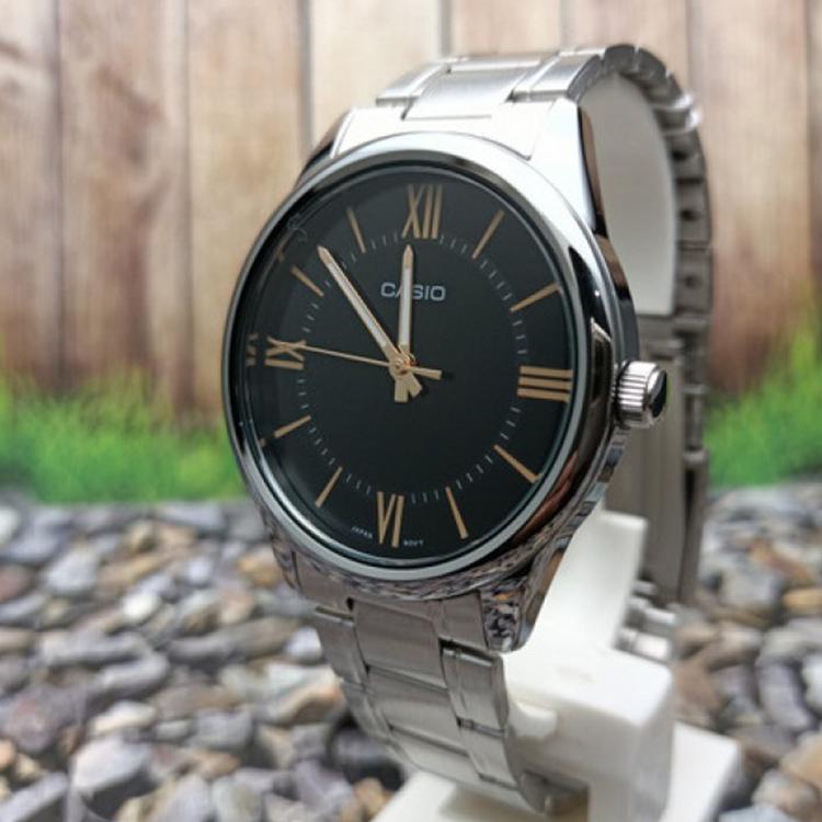 Casio Men Standard Series Black Watch MTP-V005D-1B5 MTP-V005D-1B5