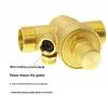 DN15 Adjustable 4-Point Household Water Pressure Reducing Valve for Heaters & Purifiers, 65-25 Pressure Range