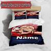 3pcs Duvet Cover Set (1*Duvet Cover + 2*Pillowcase, Without Core), Custom Name Jujutsu Kaisen Pattern Bedding Set, Home Bedroom Decor Gift