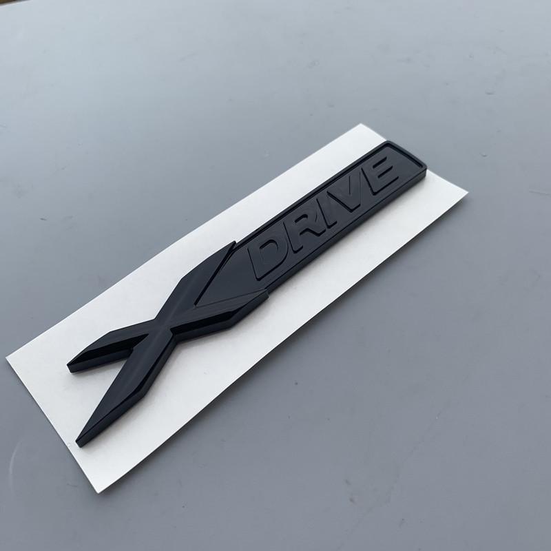 3D Car Rear Trunk Badge Emblem Xdrive Sticker Nameplate Logo For BMW X Drive E90 E46 320d 320i 530d E36 E60 F10 G20 Accessories DI3
