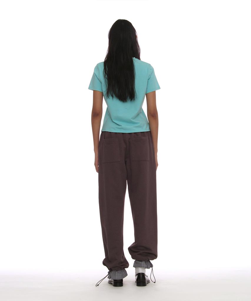 PARTIMENTO WOMEN Dbr Print Relaxed Tee_Emerald