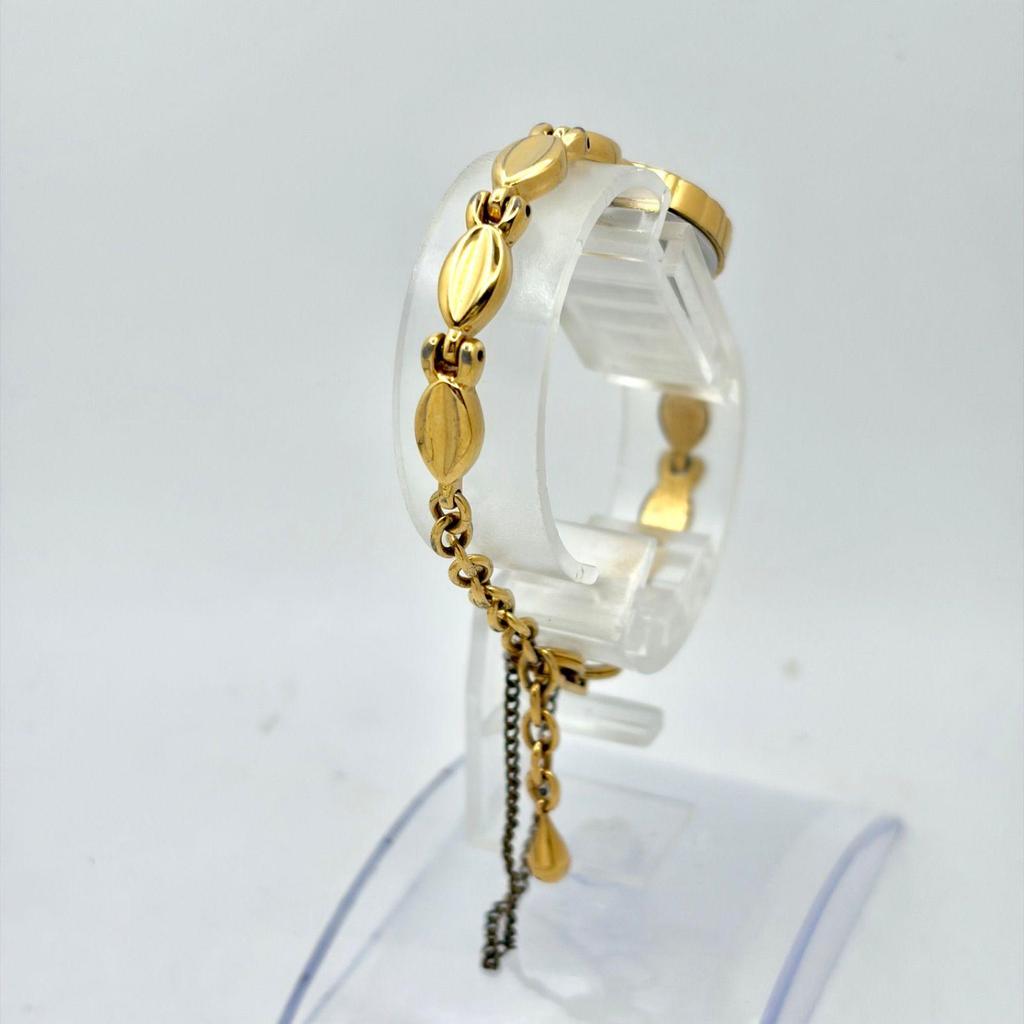 Used [New Battery] SEIKO ALBA Ladies Watch Gold Y150-0A30 910779