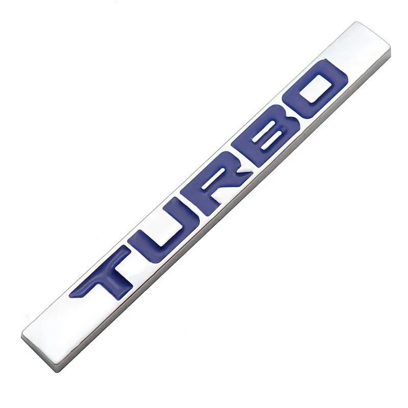 3D Metall Turbo Logo Auto Hinten Stamm Emblem Abzeichen Aufkleber Zubehör