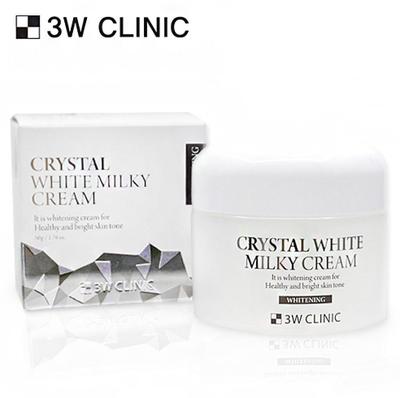 Crema Blanca Cristalina Lechosa 50g (3 Opciones)