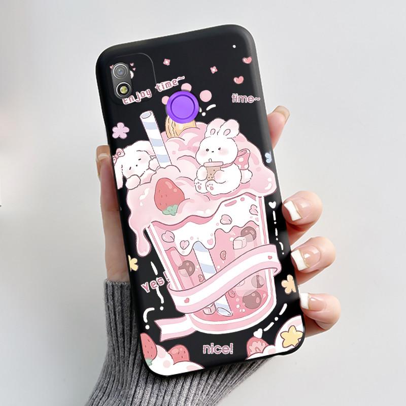 For Tecno Pop 4 Case Silicone Funny Luxury Cute Cartoon Cat Rabbit Cool Girls Boys Back Cover For Techno Pop4 Phone Case BC2c