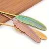 Feather Spoons Stainless Steel Tea Spoons Creative Coffee Spoon for Ice Cream Dessert Scoop Tableware Decoration Cutlery Gifts