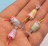 New Fashion Dollhouse Miniature Ice Cream Drink Cups Artificial Ice Cream Cup Ornaments Fit Play House Toys Dolls Accessories