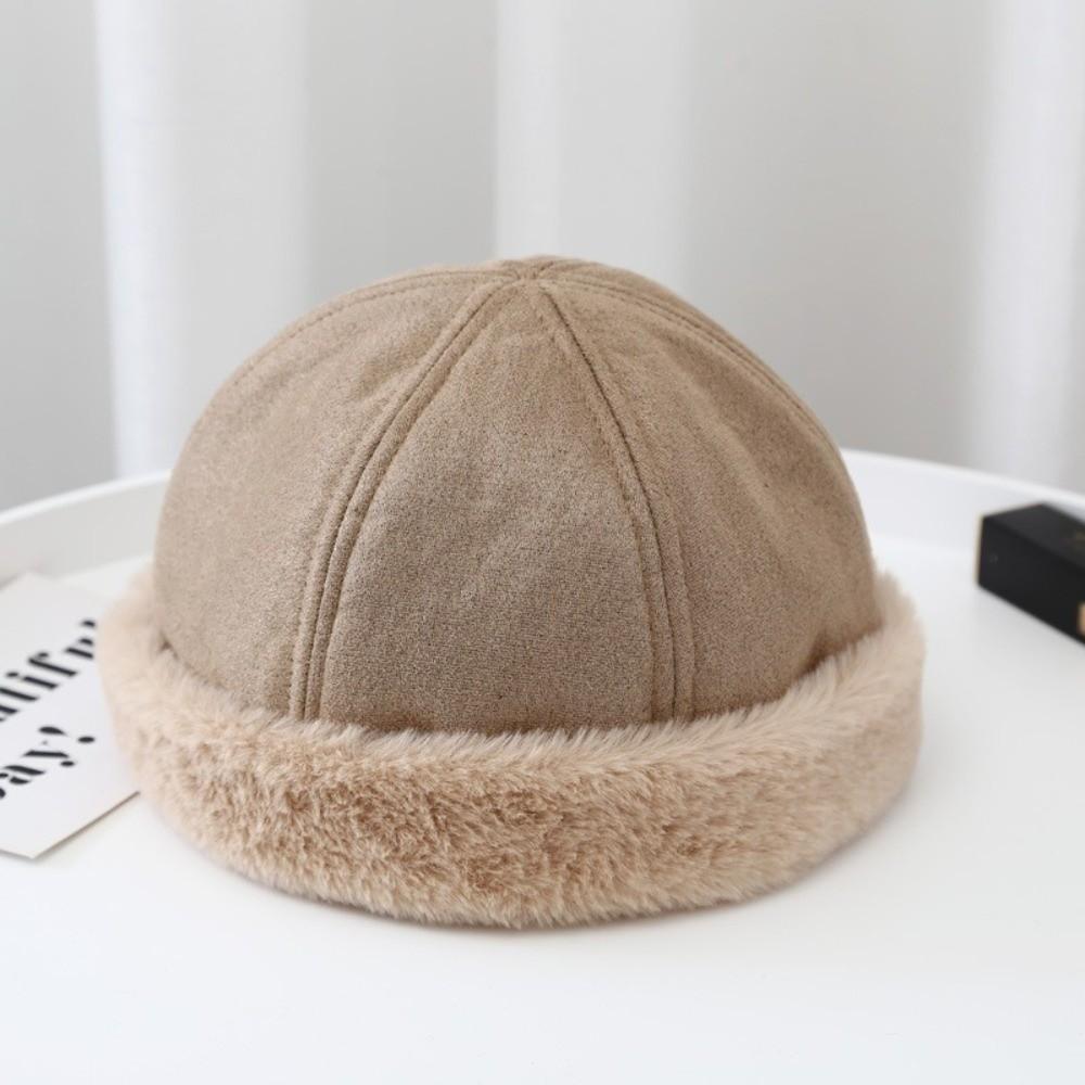 Thick Winter Landlord Hats Retro Melon Hat Fahsion Beanie Hat  Winter