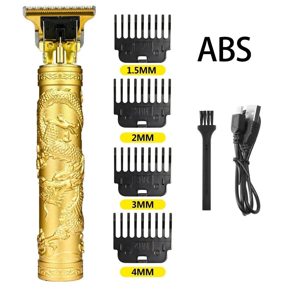 Vintage T9 Electric Cordless Hair Cutting Machine Professional Hair Barber Trimmer For Men Clipper Shaver Beard Lighter