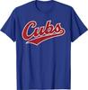 Regali Vintage Cubs per Unisex Maglietta Unisex