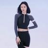 Womens Full Coverage Rash Guard Set Long Sleeve Pants UPF 50 Quick Dry Swimwear Surfing Diving Swimming