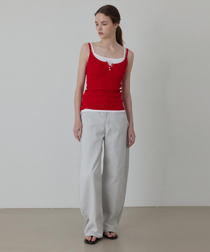 Kwinseulaebis Edit Curved Silhouette Denim Pants_Light Gray_3Colors