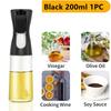 3PCS 200/300ml Oil Sprayer Bottle 1PC Kitchen Cooking Oil Dispenser Fitness Fat Loss Camping BBQ Vinegar Sauce Sprayer Bottle
