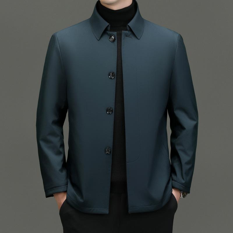 

Осенние и зимние модные мужские куртки для пап, повседневные куртки, хлопковые куртки и бархатные куртки для мужчин среднего и пожилого возраста, модные топы 4XL