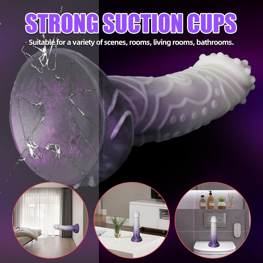 Big Monster Dildo with Raised Points Anal Plug Adult Female Sex Toy Vagina Clitoral Strong Stimulator Couple Tight Anus Massager