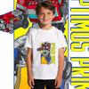 Transformers Optimus Prime Heroic Stance Print  T Shirt Boys Girls Kids Casual Tee Top Soft Breathable