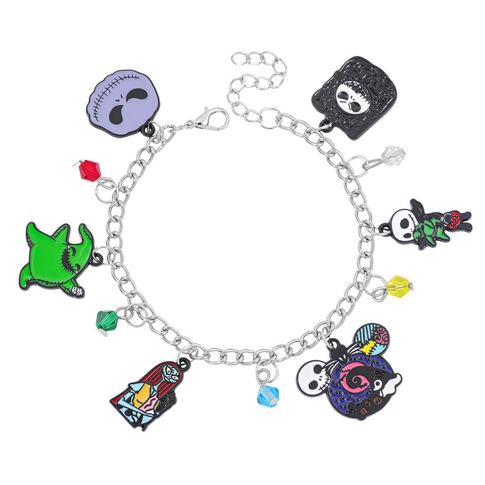 Halloween Cartoon Geistermama Armbänder Mit Legierungsanhänger Für Geschenk Und Partydekoration