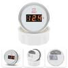 52mm Voltmeter Universal Electrical Car Truck 8-16V 18-32V 9-32V with Red Backlight 12V 24V for Car Boat