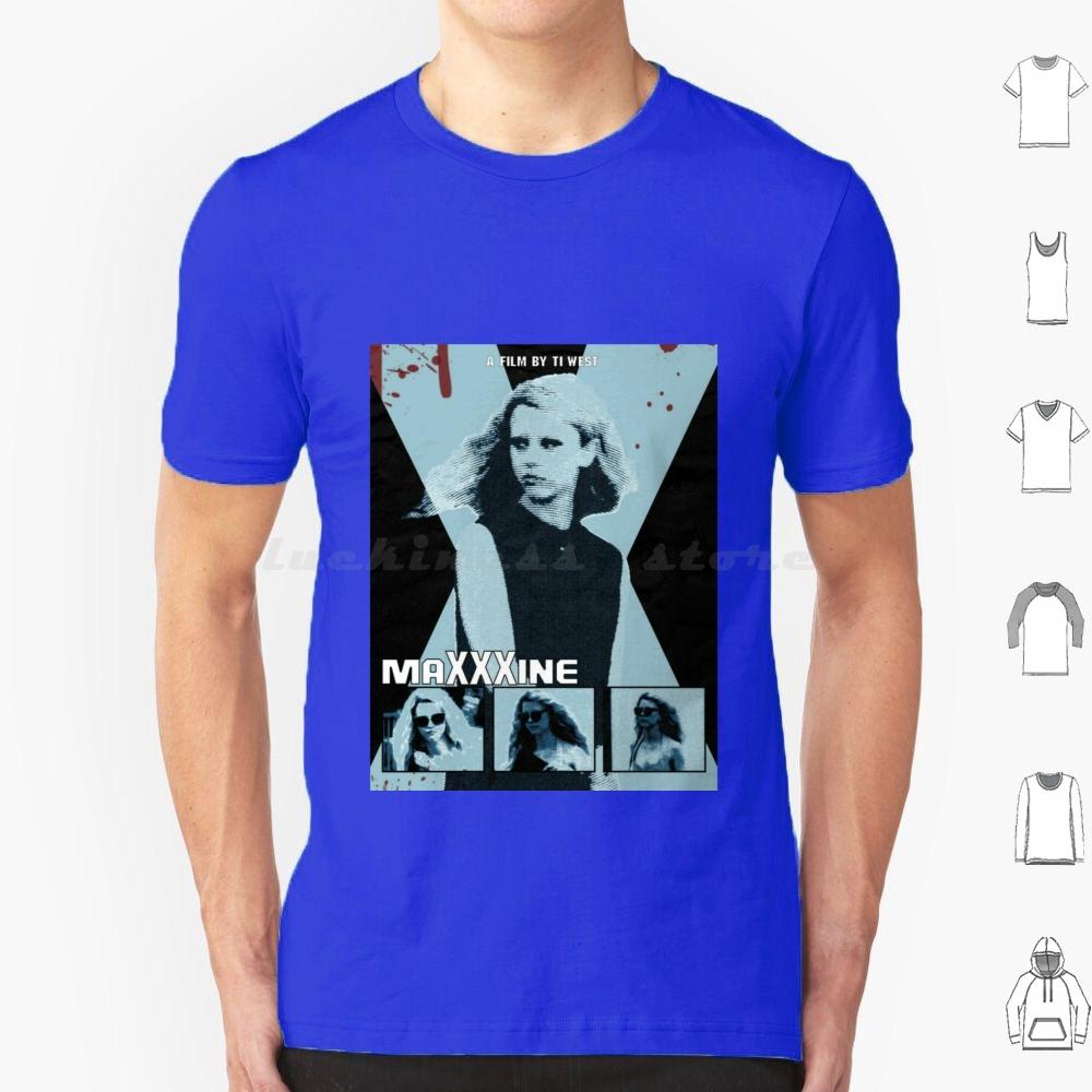 Pearl X Maxxxine 2024 Mia Goth Film Horror Movie T Shirt 6xl Cotton Cool Tee Pearl Maxxxine Maxxxine 2024 Maxine 2024 Pearl