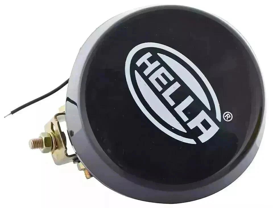 Paar Hella Runde Nebelscheinwerfer Klarglas mit Abdeckung & H3 12V 55 Watt Birne Universal