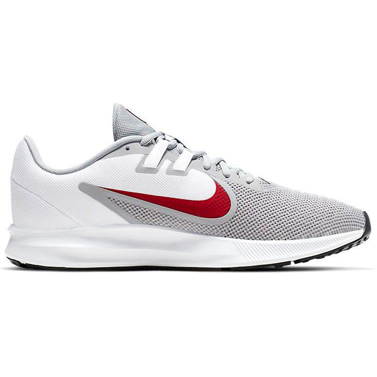 Nike Downshifter 9 'Wolf Grey Red' AQ7481-006
