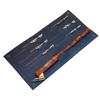 7pcs Antique Copperplate Finish Calligraphy Dip Pen Flat Nibs Oblique Pen Holder  For Artists