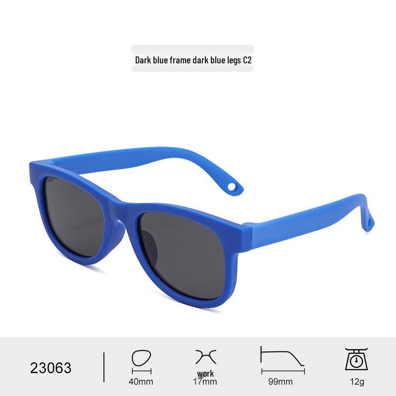 

Polarized Toddler Sunglasses 0-3 Years – Stylish, Soft Rubber, UV Protection