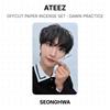 ATEEZ OFFCUT PAPER INCENSE SET : DAWN PRACTICE Official Photocard