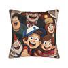 Decorative Pillow Covers GGravity Falls Merch Chair  Pillow Case Cover Zipper MultiSize