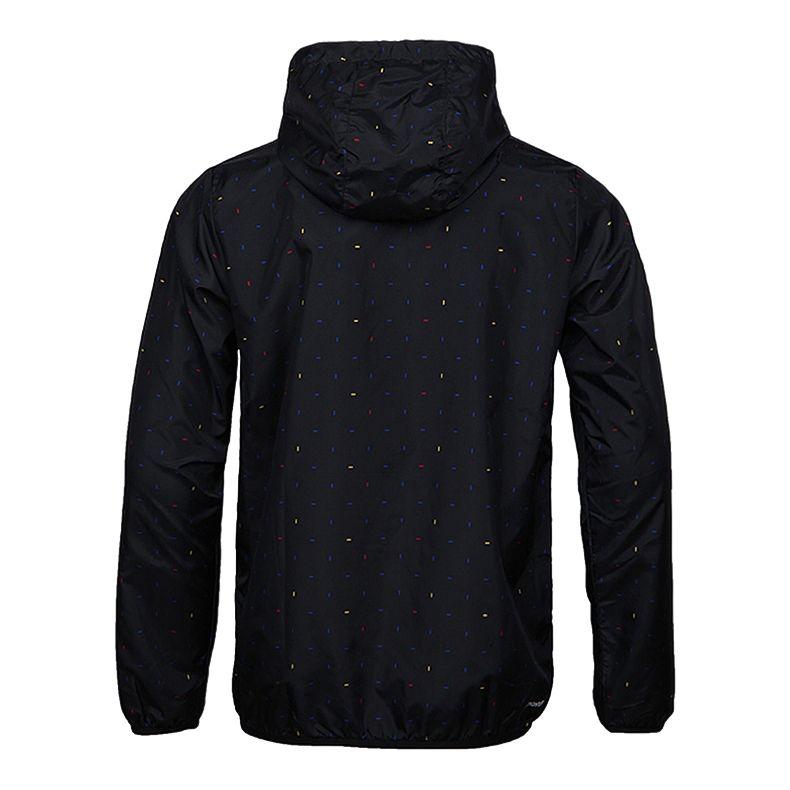 Adidas Sports Training Style Casual Fashion Versatile Hooded Jacket Men Jacket Black AY3783