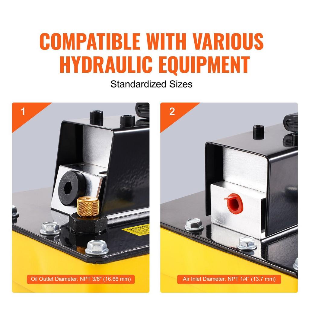 Air Hydraulic Pump Frame Machine Pump 10,000PSI Air Over Hydraulic Pump