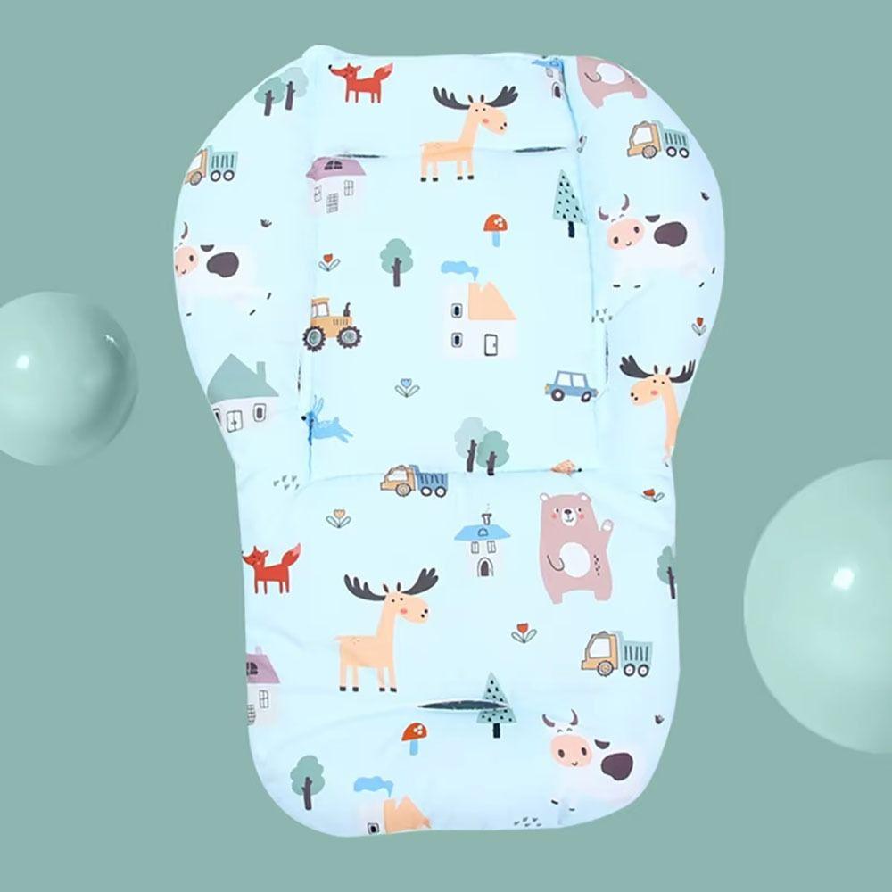 1Pcs Cartoon Pattern Baby Stroller Seat Pad Stroller Accessories Carriages General Mat
