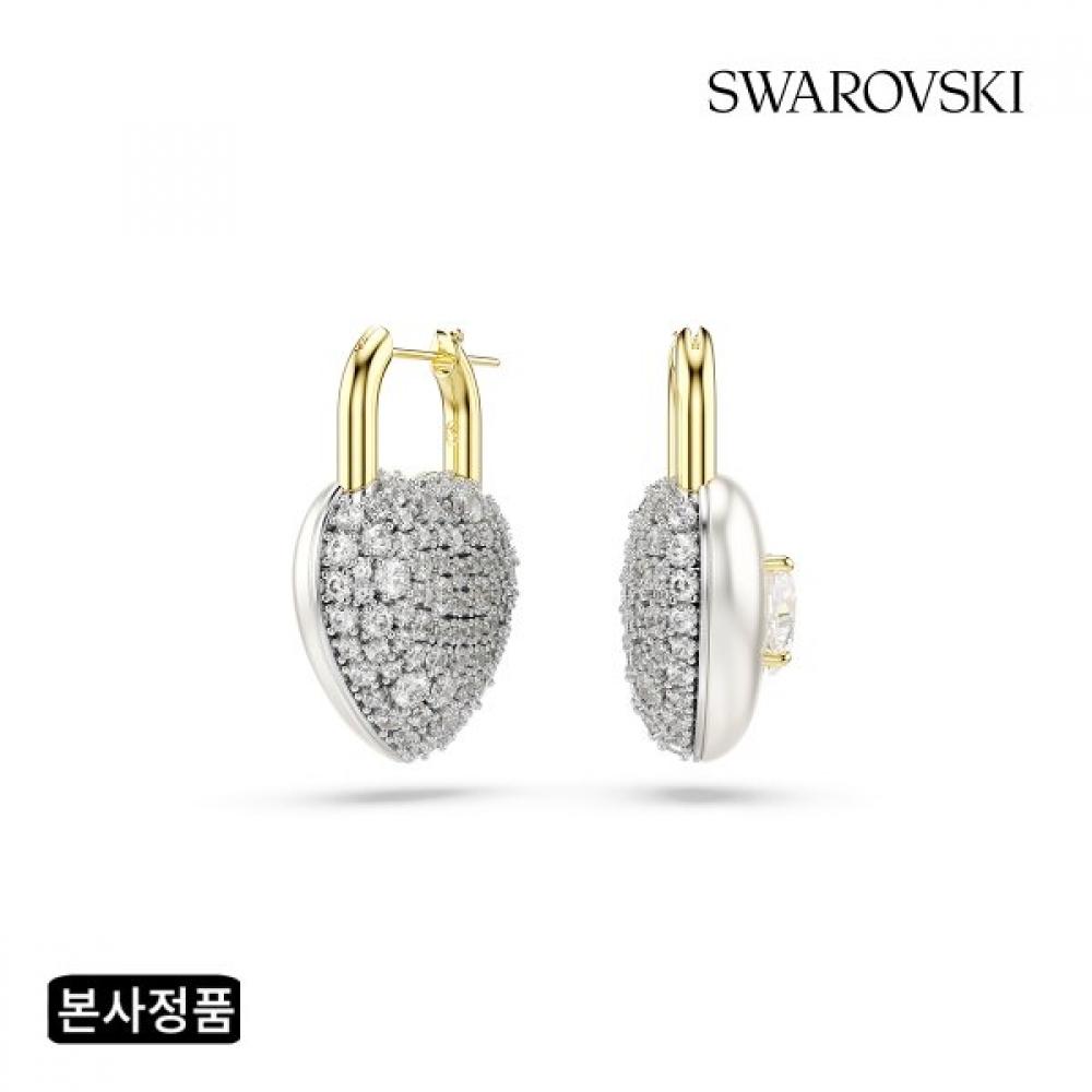 

Swarovski Gold Tone Heart Drop Earrings 5737297 5737297_earring