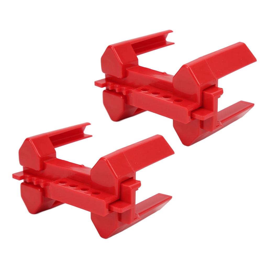 2PCS Ball Valve Lockout Impact Resistance Corrosion Resistant Insulation Valve Safety Lock