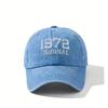 Vintage  Original Weathered Texture Graphic Lightweight Breathable Unisex Casual Washed Baseball Cap Fashion Sports Hat Wi