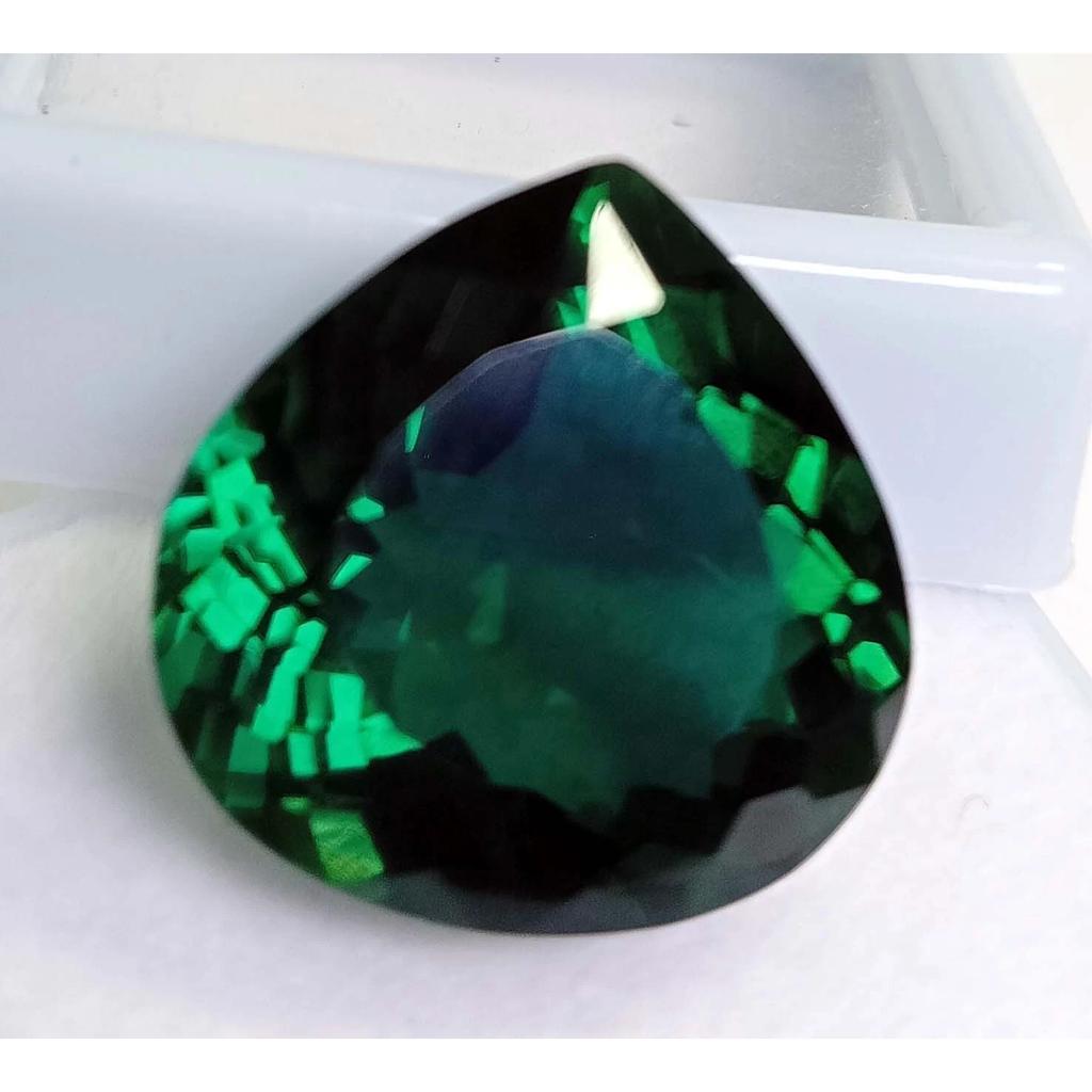 Certified Natural Green Tsavorite Garnet Pear Cut 10-11 Ct Fabulous Gemstone