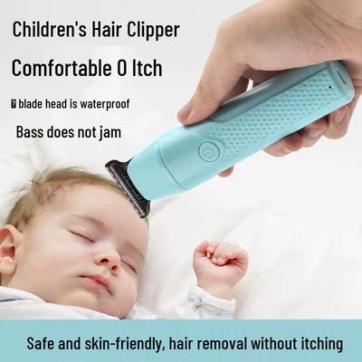 Silent Electric Hair Clipper for Newborns & Children - Ultra-Low Noise Baby Essential