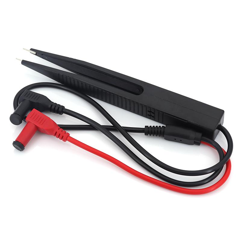 Stlxy SMD multimeter probe clip type test probe, capacitor inductor LCR chip probe, clip type SMD test probe