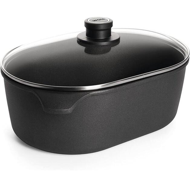 

Жаровня Woll nowo титановая 32×22 см 6 л (1036N)