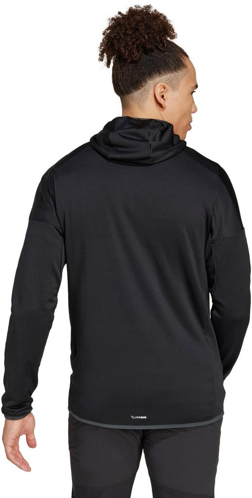 Adidas Terrex Xperior CLIMAWARM Light Fleece Hooded Jacket Black (JE1346)