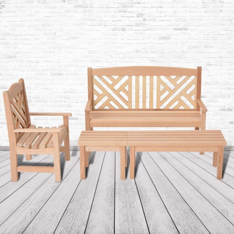Puppenhaus Stuhl Hocker Modell Garten Set Realistischer Hocker Puppenhäuser Stuhl Realistischer Spielstuhl Realistisch 1:12 Modellspielzeug